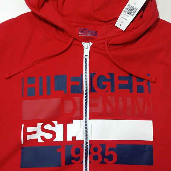 NWT Tommy Hilfiger Hoodie Men's Size L-XL - Picture 8 of 8